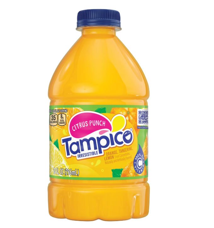 Tampico Citrus Punch Orange Tangerine Lemon Juice Drink 10 fl oz 15 Pack